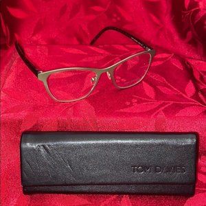 Tom Davies Unisex Designer Khaki Eyeglass Frames